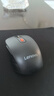 联想（Lenovo） 无线蓝牙双模鼠标 便携办公鼠标 人体工程学设计 适用台式机一体机笔记本平板 Howard黑色 实拍图