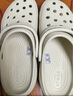 CROCS卡骆驰厚底云朵洞洞鞋|206750 骨白色-2Y2 37/38(240mm) 实拍图