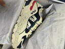 FILA 斐乐TREK老爹鞋男鞋新款休闲鞋时尚复古运动鞋跑鞋  白芦笋/浆果蓝-WD 43 实拍图