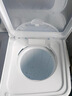 小天鹅（LittleSwan）双桶双缸洗衣机半自动 12公斤大容量 喷淋漂洗强力去污 洗大件 节能省水 以旧换新 TP12V999 实拍图