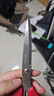 得力(deli)210mm办公生活家用剪刀 大号剪子手工剪纸刀 办公用品 红色6010 实拍图