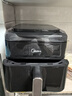美的（Midea）蒸汽炎烤空气炸锅上下双热源 家用大容量6.5L 上下双可视大视窗 烤箱一体机三合一金属内腔KZC6501 实拍图