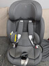 京东京造儿童安全座椅汽车0-6-12岁婴儿宝宝i-Safe双通风 商务舱pro典雅灰 实拍图