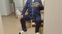 浪莎加大码男士睡衣男300斤可穿男士胖哥棉质长袖长裤开衫肥佬家居服 实拍图