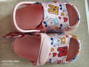 巴布豆儿童拖鞋男童女童洞洞鞋沙滩鞋宝宝凉鞋幼儿凉拖夏季 虾粉 180码 实拍图