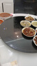 苏泊尔（SUPOR）暖菜板 家用热菜板饭菜保温板 烘干发酵解冻加热桌垫  80CM圆形 可旋转餐桌转盘 BZ80A807D 实拍图