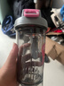 Blender Bottle蛋白粉摇摇杯运动水杯 大容量塑料杯带刻度健身便携搅拌男士女生 tritan款甜甜圈710ml 实拍图
