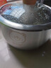 双枪316L不锈钢小奶锅辅食锅汤锅泡面蒸锅燃气电磁炉16cm带盖 实拍图