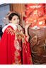 泰勒马丁秀禾服披风2025年新款秋冬保暖毛领结婚新娘披肩御寒斗篷长款外套 1022斗篷 均码 实拍图