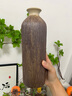 餐将军 新中式陶瓷花瓶插花水养复古陶罐客厅装饰陶艺花器禅意粗陶摆件 实拍图
