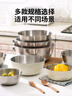 美厨（maxcook）304不锈钢盆筛五件套 加厚大号洗菜盆 米筛味斗套装 MCWA550 实拍图