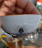 容山堂珐琅彩泡茶杯陶瓷主人杯单杯茶盏公道杯盖碗茶洗壶承茶壶功夫茶具 金丝珐琅彩品茗茶杯-润月款 实拍图