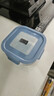 乐扣乐扣（LOCK&LOCK） 保鲜盒  微波炉加热饭盒冷冻三件套520ml*2+640ml LLG983S601 实拍图