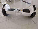 领奥智能儿童电动平衡车3-6-12岁体感10岁到15岁以上两轮自动平行车双轮成年人新款扭扭车 6.5吋旗舰白【APP防护+炫光轮】 实拍图