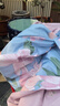南极人（Nanjiren）被套纯棉被套单件150x200被罩单人加大斜纹小清新全棉被套单件 凝香秋水 【100%纯棉面料】 150x200cm单件被套 实拍图