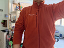 mont·bell 户外抓绒衣冲锋衣内胆男轻薄开衫内搭保暖上衣 1114881 OG橙色 L 实拍图
