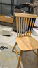 家逸全实木椅子家用餐椅餐厅餐桌椅靠背书桌椅简约书房椅舒适办公椅 实拍图