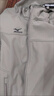 美津浓（MIZUNO）户外夹克男连帽梭织印花透气情侣锋衣外套上衣 实拍图