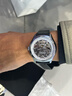 安普里奥·阿玛尼（Emporio Armani）手表男明星同款时尚男士腕表水鬼男士手表情人节 送男友 七夕礼物 经典皮带机械镂空男表 AR60003 实拍图