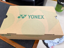 YONEX尤尼克斯羽毛球鞋yy入门级训练减震动力垫男女SHB101CR 白/蓝39.5 实拍图