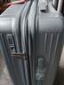 爱华仕行李箱20英寸男小型拉杆箱旅行箱女密码箱飞机登机箱6182磨砂灰色 实拍图