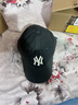 MLB帽子男女软顶棒球帽虞书欣明星同款运动鸭舌帽3ACP6601N-50NYS-F 实拍图