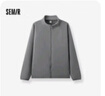 森马（Semir）王安宇同款外套男秋冬双面绒感针织夹克25保温摇粒绒109725108202 实拍图