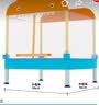 乐跳（Lejump） lejump乐跳儿童蹦蹦床可折叠家用室内婴儿小型玩具弹跳床易收纳 0.96米 魔方小恐龙蹦床 折叠款【赠海洋球+收纳袋】 实拍图