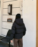 波司登羽绒服女士冬季90绒加厚连帽宽松短款时尚运动保暖外套 实拍图