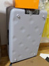不莱玫行李箱女拉杆箱男旅行箱大容量学生托运密码箱子22英寸plus 白色 实拍图