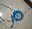 万级超六类网线非屏蔽万兆10米【国标23AWG-0.57mm无氧纯铜芯】CAT6A高速网络工程家装布线一箱线 蓝色 实拍图