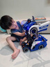 qdrone For the Good Moments遥控汽车遥控车3-6-12岁赛车儿童玩具男孩生日礼物金刚变形机器人 50cm星际特警【手表/手柄/手势遥控+特技轮+大礼盒】 跑马灯+编程+喷雾6 实拍图