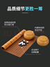 赢八围棋套装五子棋361仿玉棋子学生成人入门仿竹纹棋罐加厚皮革棋盘 实拍图