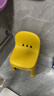 禧天龙（Citylong）福娃椅家用宝宝椅小板凳弧形凳腿塑料靠背加厚防滑小凳子 【亮黄色】小号靠背凳 20cm -30cm 实拍图
