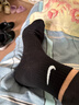 耐克NIKE男女运动袜 速干透气篮球袜 短袜三双装SX7677-964黑/灰 L 实拍图