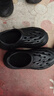 俞兆林男士洞洞鞋运动外穿凉鞋涉水鞋夏开车拖鞋 YG811 黑色  40-41  实拍图