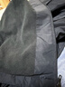 特步防泼水外套秋冬新款男夹克上衣跑步服户外骑行服双层风衣运动服 0110加绒-正黑色-经典简约 S 实拍图