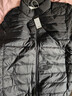 网易严选25新品90鸭绒轻暖羽绒服保暖0压感防泼水蓄热抗菌外套抗静电 A款25新品90鲜绒立领-水墨黑 2XL 实拍图