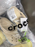 CROCS卡骆驰贝雅卡骆班洞洞鞋|205089 冬日白/彩色-1LI 36/37(220mm) 实拍图