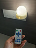大头人（datouren）小夜灯婴儿喂奶护眼卧室床头灯插电母婴伴睡灯夜光灯插座灯遥控灯 实拍图