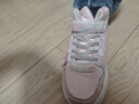 巴布豆童鞋女童舒适高帮休闲鞋冬季加绒保暖儿童板鞋106555085浅粉色35 实拍图