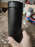 米家 保温杯 316不锈钢水杯 男女士杯子 大容量茶杯便携 350ml黑色 实拍图