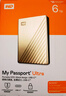 西部数据（WD）6TB 移动硬盘 type-c Ultra系列 2.5英寸 金 机械硬盘 笔记本电脑外接加密兼容Mac 大容量家庭存储 实拍图