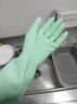 妙洁灵巧型柔韧手套 天然乳胶 1双装大号 清洁洗衣洗碗家务做饭手套 实拍图
