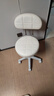 华恺之星凳子吧台椅家用可升降转椅旋转美容院凳前台滑轮圆凳BY651白靠背 实拍图