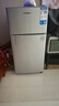 华宝小冰箱小型家用出租房用冷藏冷冻两用一级能效节能省电迷你宿舍寝室办公室二门电冰箱 【一级能效】76L银色【三天不到一度电】 实拍图