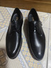 金利来（Goldlion）男鞋商务正装鞋秋冬柔软宴会婚鞋舒适德比皮鞋50274043201A黑41 实拍图