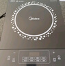 美的（Midea）电磁炉电陶炉 2200W大功率家用猛火爆炒耐用面板八档火力纤薄电磁灶火锅炉国家补贴 C22-RT22E01 实拍图