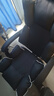 锦汐电脑椅办公椅子电竞椅家用人体工学椅老板椅主播靠背椅皮革转椅 黑色+4级杆+乳胶【二代升级】 实拍图