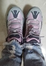 悍途透气登山鞋低帮防滑耐磨爬山鞋四季网面新款舒适减震户外徒步鞋 米灰/粉紫609-女 36 实拍图